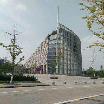 Chine La norme multi ayant beaucoup d'étages du plancher ASTM a préfabriqué le bureau de bibliothèque de bâtiment de structure métallique fournisseur