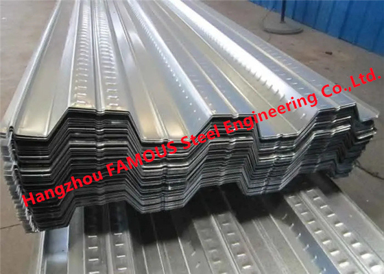 Chine La plate-forme de plancher en métal d'Unpropping de haute performance a galvanisé les dalles en béton composées fournisseur