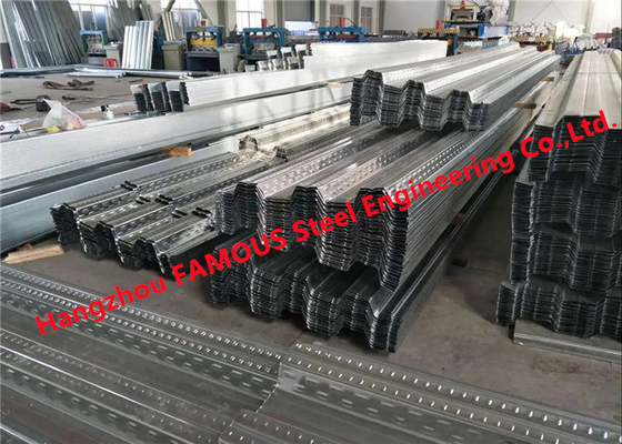 Chine La plate-forme de plancher composée adaptée aux besoins du client Unshoring a galvanisé la fabrication de parqueter en acier fournisseur