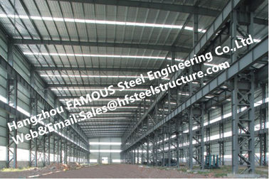 Chine Bâtiments en acier industriels en acier fabriqués avec la préparation de surface en acier galvanisée fournisseur