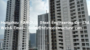 Chine Le bas bâtiment Q235/Q345 en acier à plusiers étages de hausse a préfabriqué le bâtiment de structure métallique fournisseur