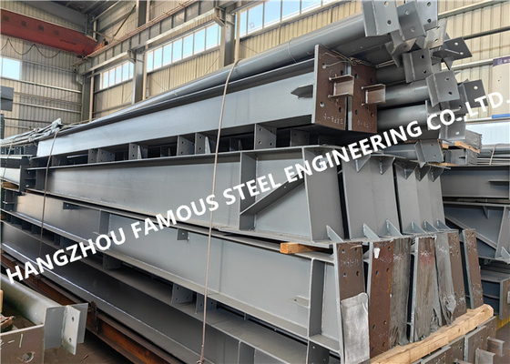 Chine Galvanisés Q355b Membres de la structure en acier Fabrication bâtiments d'entrepôt en acier fournisseur