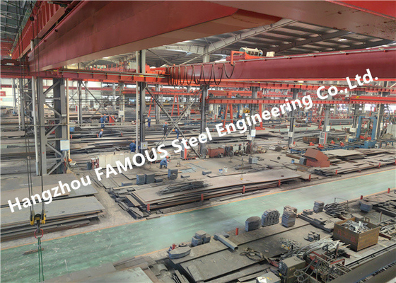 Chine Q355b Galvanisés Fabrications en acier structurel Construction de cadres fournisseur