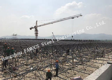 Chine Bâtiments en acier préfabriqués industriels avec la préparation de surface galvanisée plongée chaude fournisseur