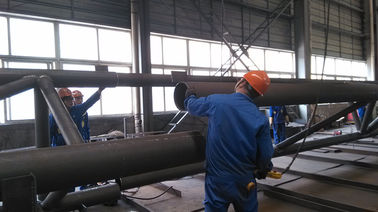 Chine fabrications d'acier de construction de composants de Pré-ingénierie pour le bâtiment en acier industriel fournisseur