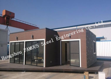 Chine Chambre préfabriquée modulaire de conteneur de style européen pour le logement, Assemblée rapide fournisseur
