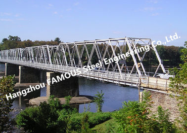 Chine Pont de Bailey en acier extérieur galvanisé provisoire de haute performance avec la capacité de charge lourde fournisseur