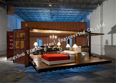 Chine Chambre préfabriquée isolée décorée par installation facile modulaire de conteneur de 20ft pour la vie fournisseur