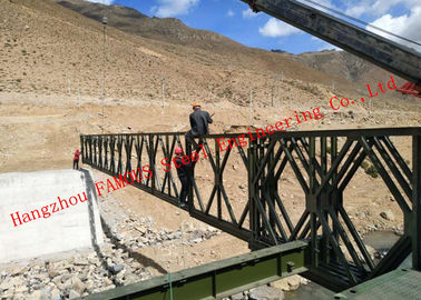 Chine Longue résistance à la fatigue de chargement de capacité de Bailey stabilité en acier modulaire lourde de pont de grande fournisseur