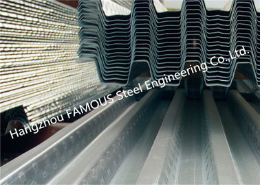 Chine Decking ou Comflor en esclavage de plancher en métal de DEK 80 60 profil d'équivalent de plate-forme de plancher de 210 composés fournisseur