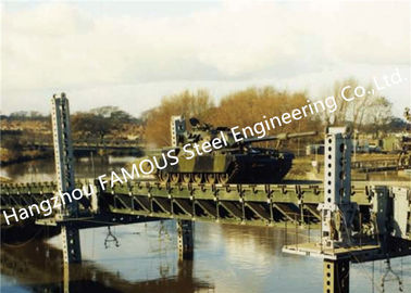 Chine Pont de Bailey militaire provisoire conçu moderne de structure métallique de style militaire pour l'utilisation d'armée fournisseur