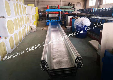 Chine Plaque composite en acier galvanisée composée alternative de plate-forme de plancher de Comflor 210 multiples de lignes de production fournisseur