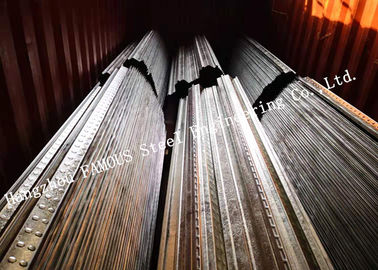Chine plate-forme de plancher composée en acier galvanisée par 2.0mm pour la construction de plancher fournisseur