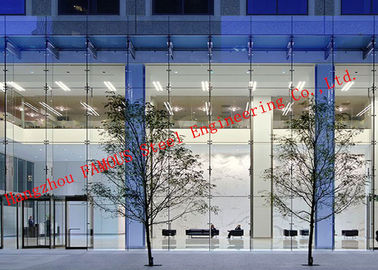 Chine Porte en verre de façade de portes industrielles résidentielles de garage pour la salle d'exposition d'exposition fournisseur