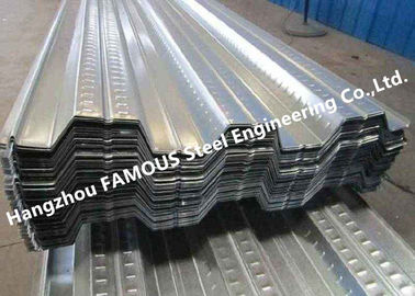 Chine Decking composé de plancher en métal et feuille galvanisée de Decking de plancher en acier ridés fournisseur