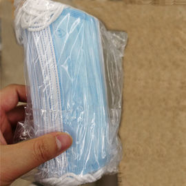 Chine Matériel non-tissé masque protecteur jetable d'Earloop de 3 plis fournisseur