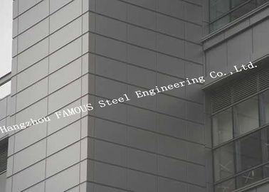 Chine Mur rideau en verre en métal en aluminium de panneau de norme britannique pour le bureau commercial fournisseur
