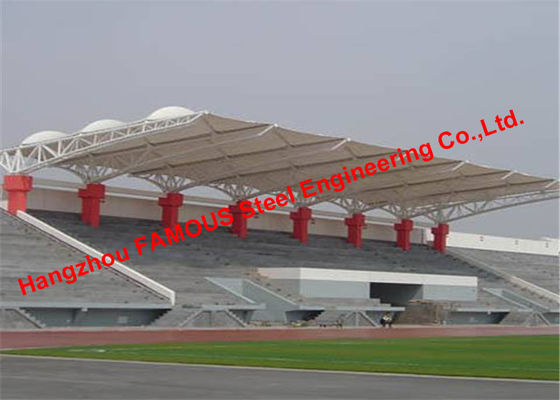 Chine Construction structurelle certifiée BRITANNIQUE de stades de sports de membrane de norme britannique fournisseur