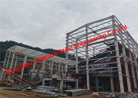 Chine Chaîne de production en pierre de moulin d'exploitation construction industrielle de structure métallique d'atelier en acier lourd fournisseur