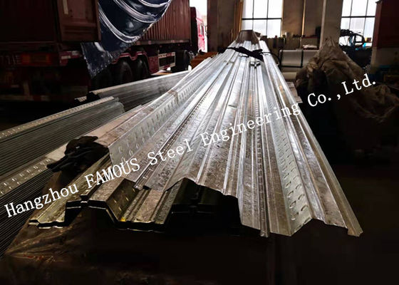 Chine Série composée galvanisée de Bondek Comflor de plate-forme de plancher de Decking de construction structurelle en acier de conception fournisseur