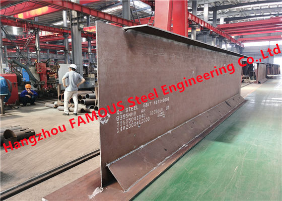 Chine La plaque d'acier résistante de temps de Q355nhd a assemblé la poutre principale de pont de botte de structure métallique fournisseur