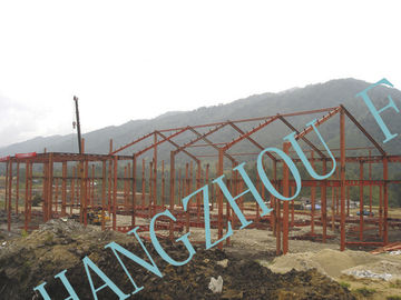 Chine L'envergure claire a préfabriqué la colonne peinte galvanisée par bâtiments d'acier de construction fournisseur