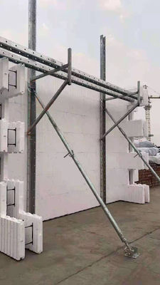 Chine Le béton isolé forme le système de attache d'Icfs de lambourde d'alignement de lanterne ajusté paraccolade en acier de construction de mur fournisseur