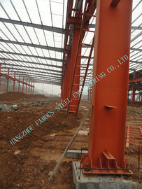 Chine Lumière en acier industrielle préfabriquée de bâtiments d'ASTM 80 x 96 enduite de la peinture ignifuge fournisseur