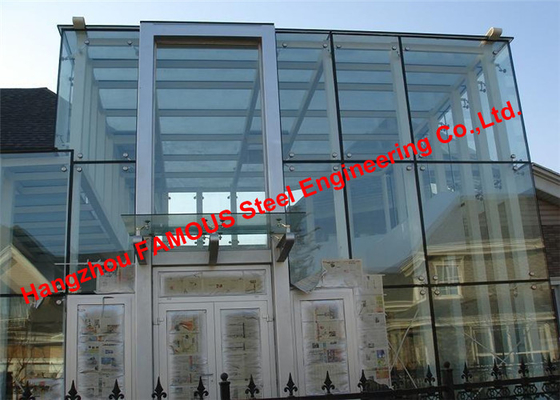 Chine Mur rideau de verre feuilleté d'isolation thermique d'UE USA du R-U pour la salle d'exposition fournisseur