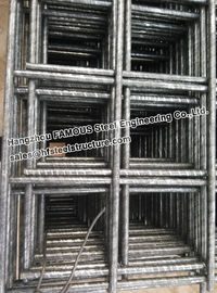 Chine Dalles moulues commerciales de maille carrée en acier préfabriquée industrielle fournisseur