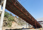 Le pont piétonnier en acier de construction en métal a peint Bailey Panel Prefabricated fournisseur