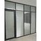 Mur rideau de séparation en verre de bureau de rectangle avec l'isolation thermique fournisseur