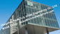 Le double bas-e film argenté de revêtement a glacé les immeubles de bureaux en verre de mur rideau de façade de système de construction bâton fournisseur
