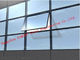 Mur rideau en verre encadré par aluminium de double couche pour le système de bâtiment de structure métallique d'isolation thermique fournisseur