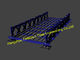 Pont modulaire portatif en acier adapté aux besoins du client en acier de construction de pont de Bailey fournisseur