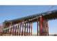 Assemblée en acier préfabriquée à voie unique de construction de pont de Multispan Bailey fournisseur