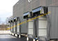 Portes commerciales de PVC avec le joint en caoutchouc se pliant pour l'usage de déchargement logistique de plate-forme fournisseur