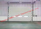 Volet industriel automatique de rouleau de portes de garage de PVC de surface de finition avec la fenêtre visuelle fournisseur