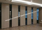 Portes coulissantes insonorisées de séparation d'accordéon de portes de pliage de panneau de PVC pour la salle de conférence fournisseur