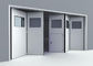 Portes industrielles esthétiques de garage d'alliage d'aluminium se pliant pour l'entrepôt, installation simple fournisseur