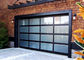 Élégance contemporaine actuelle de portes industrielles en aluminium modernes de garage avec les lignes lisses fournisseur