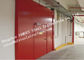 Portes ignifuges en acier extérieures peintes par noyau de sandwich à unité centrale pour le stockage d'entrepôt fournisseur