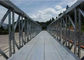Pont en acier de 200 doubles lignes de pont de Bailey en acier de traitement de surface galvanisé permanent fournisseur