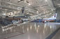 Imperméabilisez le hangar préfabriqué isolé d'avions de structure métallique pour l'utilisation privée fournisseur
