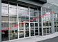 Porte en verre de façade de portes industrielles résidentielles de garage pour la salle d'exposition d'exposition fournisseur