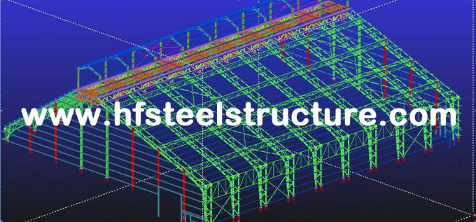 Bâtiments en acier industriels préfabriqués pour l'infrastructure agricole et de ferme de bâtiment 3