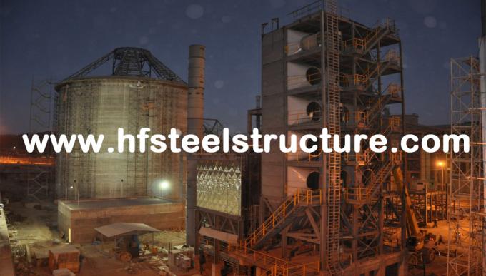 Bâtiments en acier industriels de fabrication d'acier de construction de cadre d'entrepôt 4