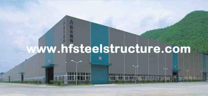 Bâtiments en acier industriels de fabrication d'acier de construction de cadre d'entrepôt 18