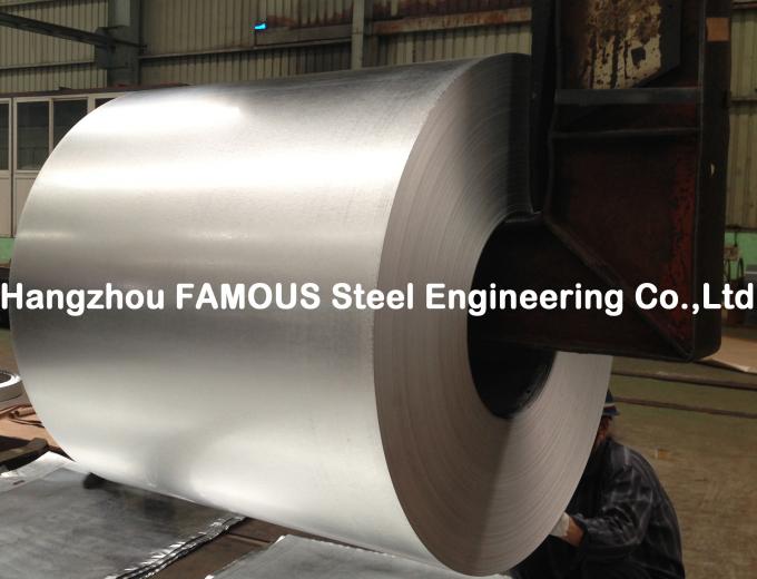 Bobine en acier galvanisée ridée par ASTM de tôle d'acier pour l'entrepôt 0