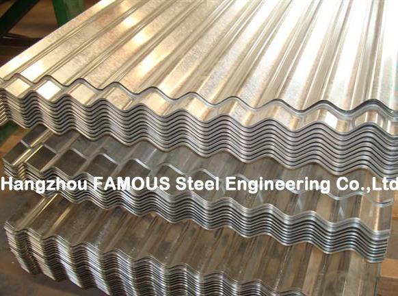 Feuilles industrielles de toiture en métal pour le mur du bâtiment d'usine d'atelier de hangar d'acier 1